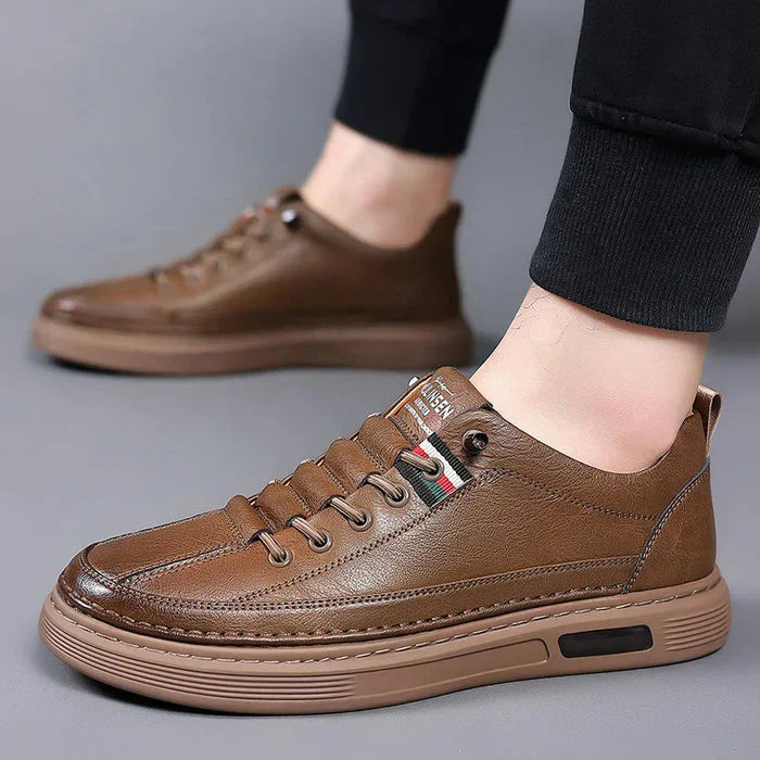 Legganza | Zapatillas casuales de cuero auténtico - Vinny™