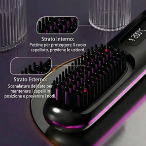 Legganza | Cepillo de peinado para cabello corto – VolumeLift™