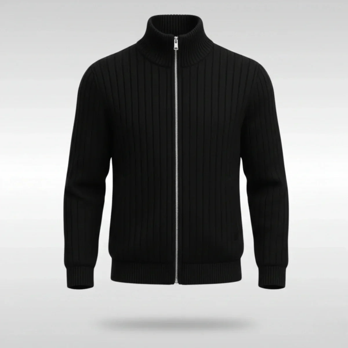 Legganza | Chaqueta clásica elegante con cremallera – RibbedWarm™