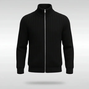 Legganza | Chaqueta clásica elegante con cremallera – RibbedWarm™