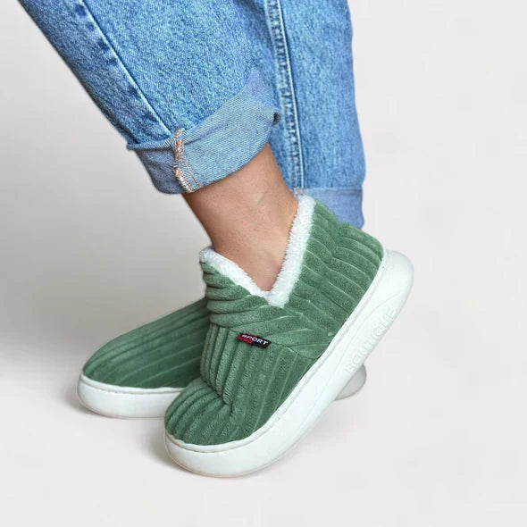 Legganza | Zapatillas de casa de invierno terapéuticas - FluffEase™ [1+1 GRATIS]