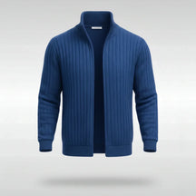 Legganza | Chaqueta clásica elegante con cremallera – RibbedWarm™