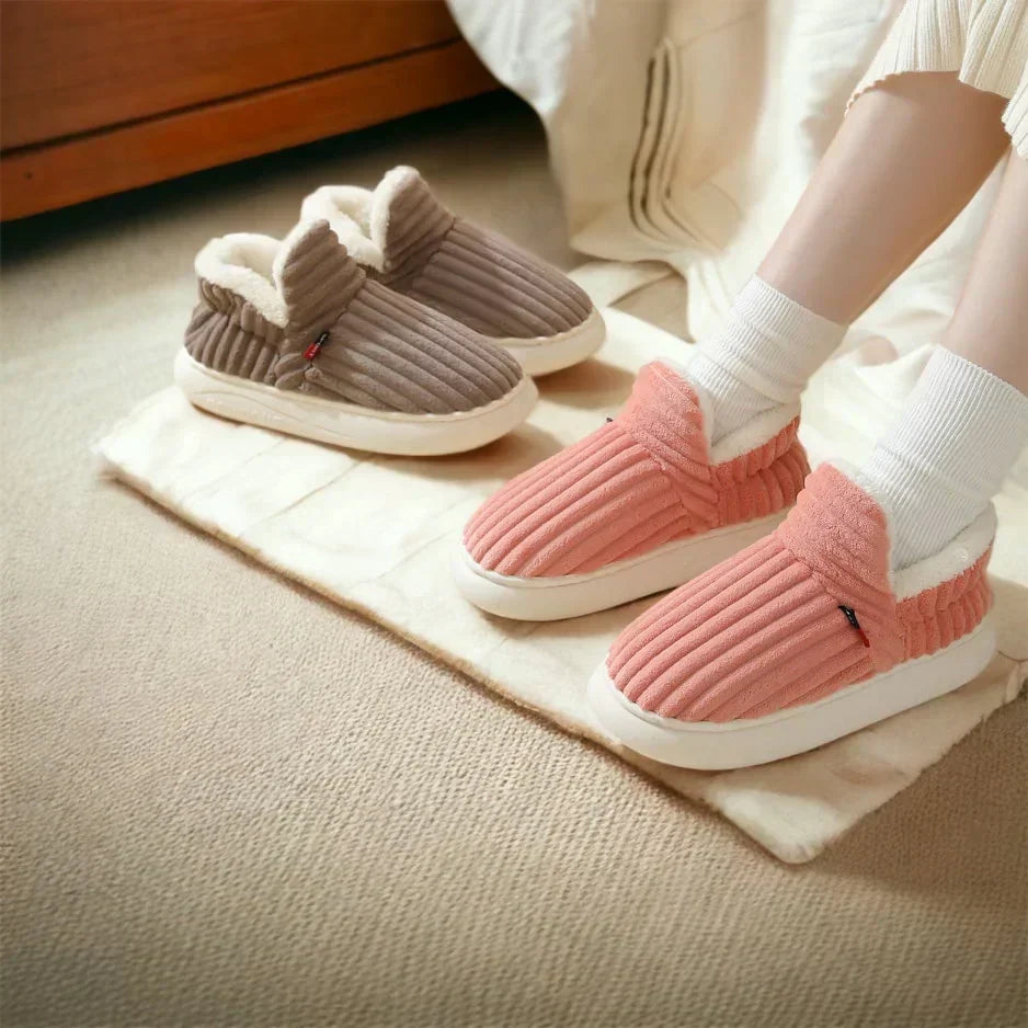 Legganza | Zapatillas de casa de invierno terapéuticas - FluffEase™ [1+1 GRATIS]