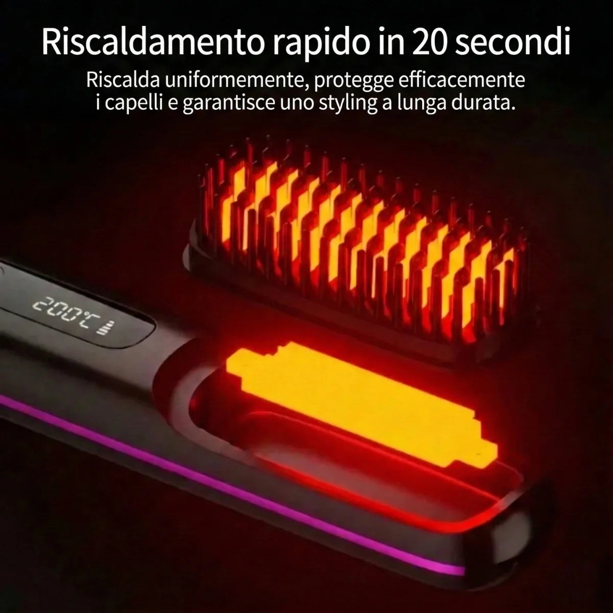 Legganza | Cepillo de peinado para cabello corto – VolumeLift™