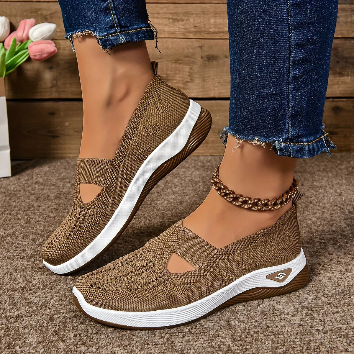 Legganza | Zapatillas Ortopédicas para Mujer- Transpirables y de Máxima Comodidad - CloudWear™
