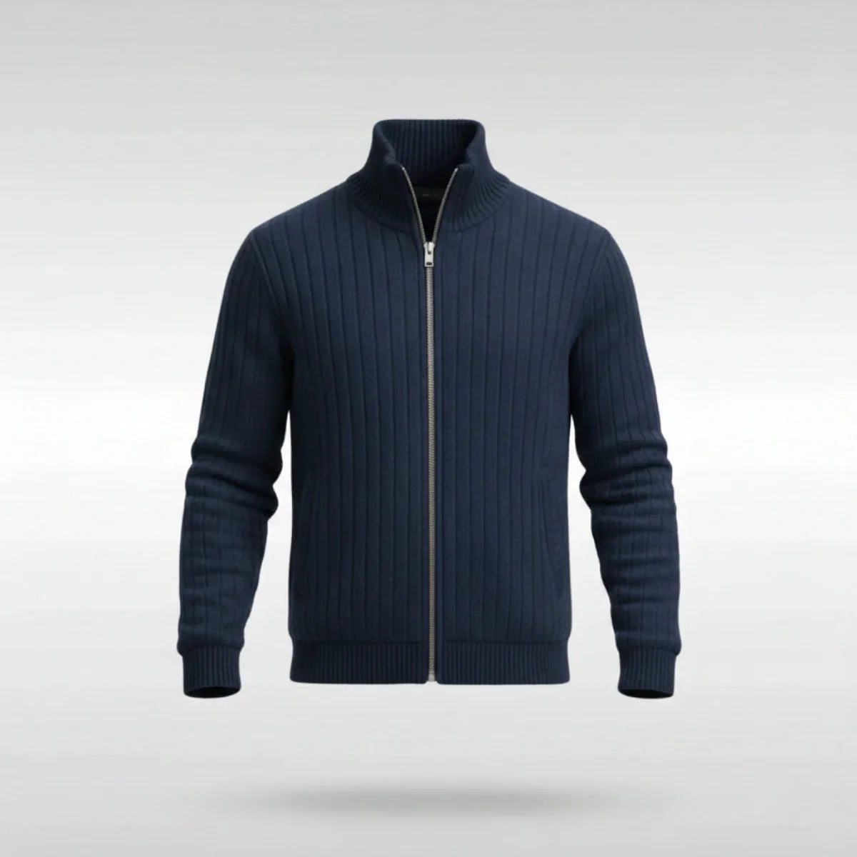 Legganza | Chaqueta clásica elegante con cremallera – RibbedWarm™