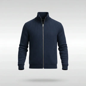 Legganza | Chaqueta clásica elegante con cremallera – RibbedWarm™