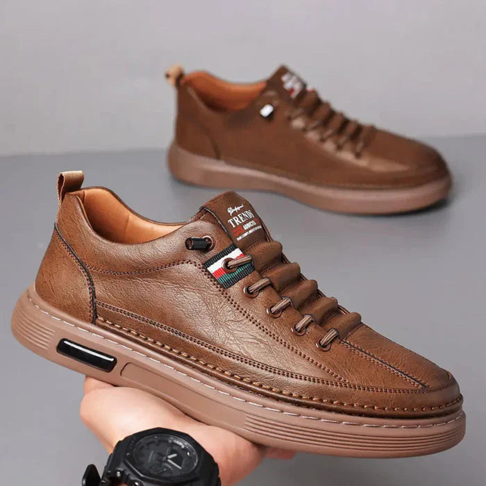 Legganza | Zapatillas casuales de cuero auténtico - Vinny™