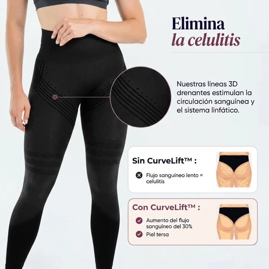Legganza | Leggins Moldeadores 3D - CurveLift™