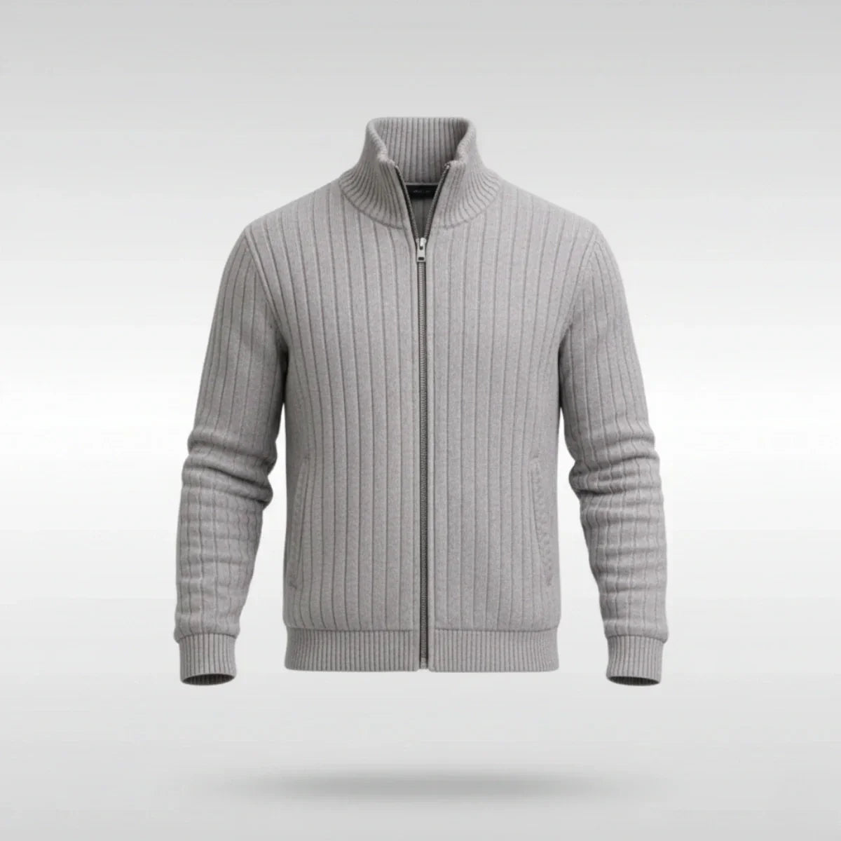 Legganza | Chaqueta clásica elegante con cremallera – RibbedWarm™