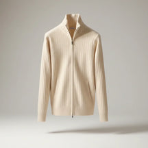 Legganza | Chaqueta clásica elegante con cremallera – RibbedWarm™