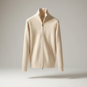 Legganza | Chaqueta clásica elegante con cremallera – RibbedWarm™