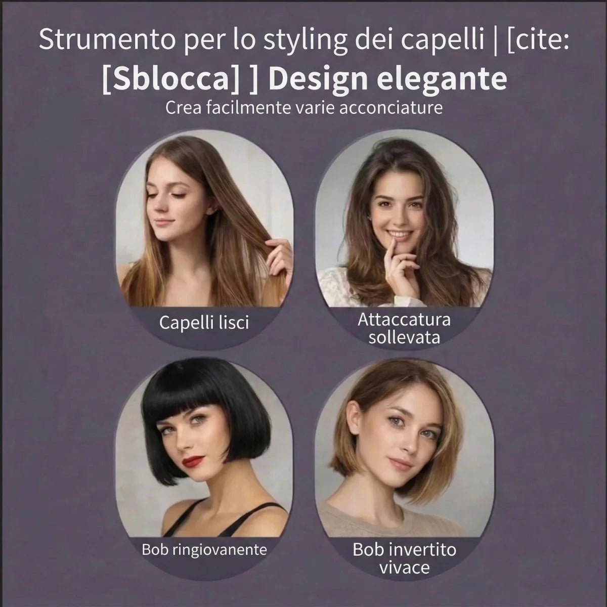 Legganza | Cepillo de peinado para cabello corto – VolumeLift™