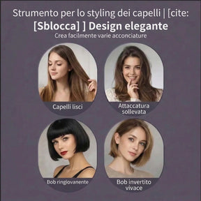 Legganza | Cepillo de peinado para cabello corto – VolumeLift™