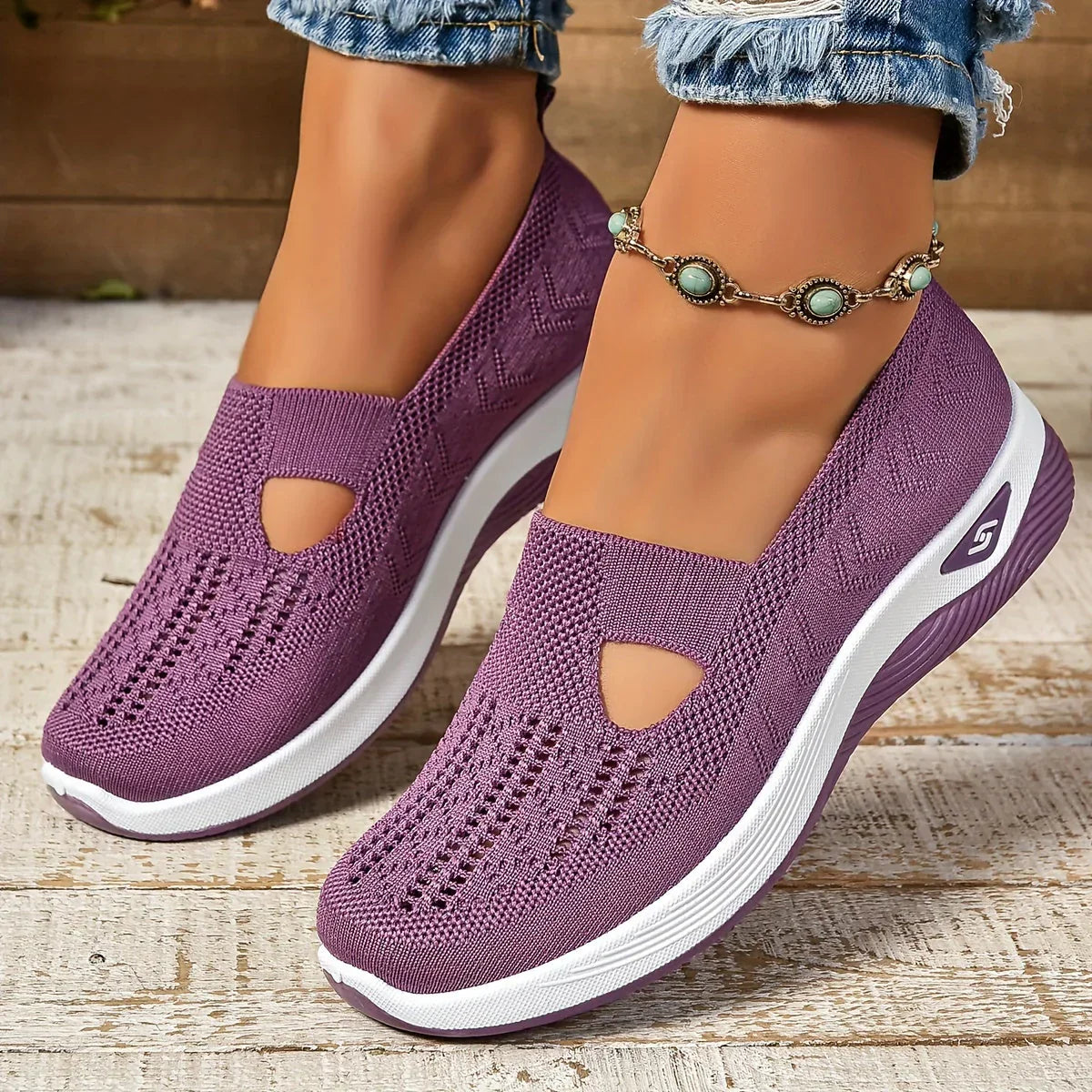 Legganza | Zapatillas Ortopédicas para Mujer- Transpirables y de Máxima Comodidad - CloudWear™