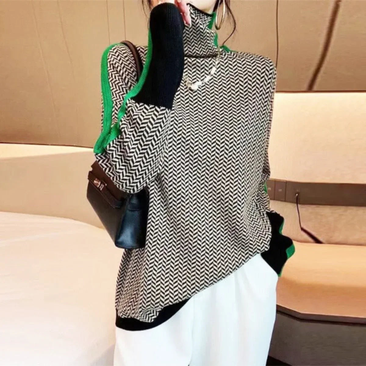 Legganza | Jersey de Cuello Vuelto Clémence - Signature™