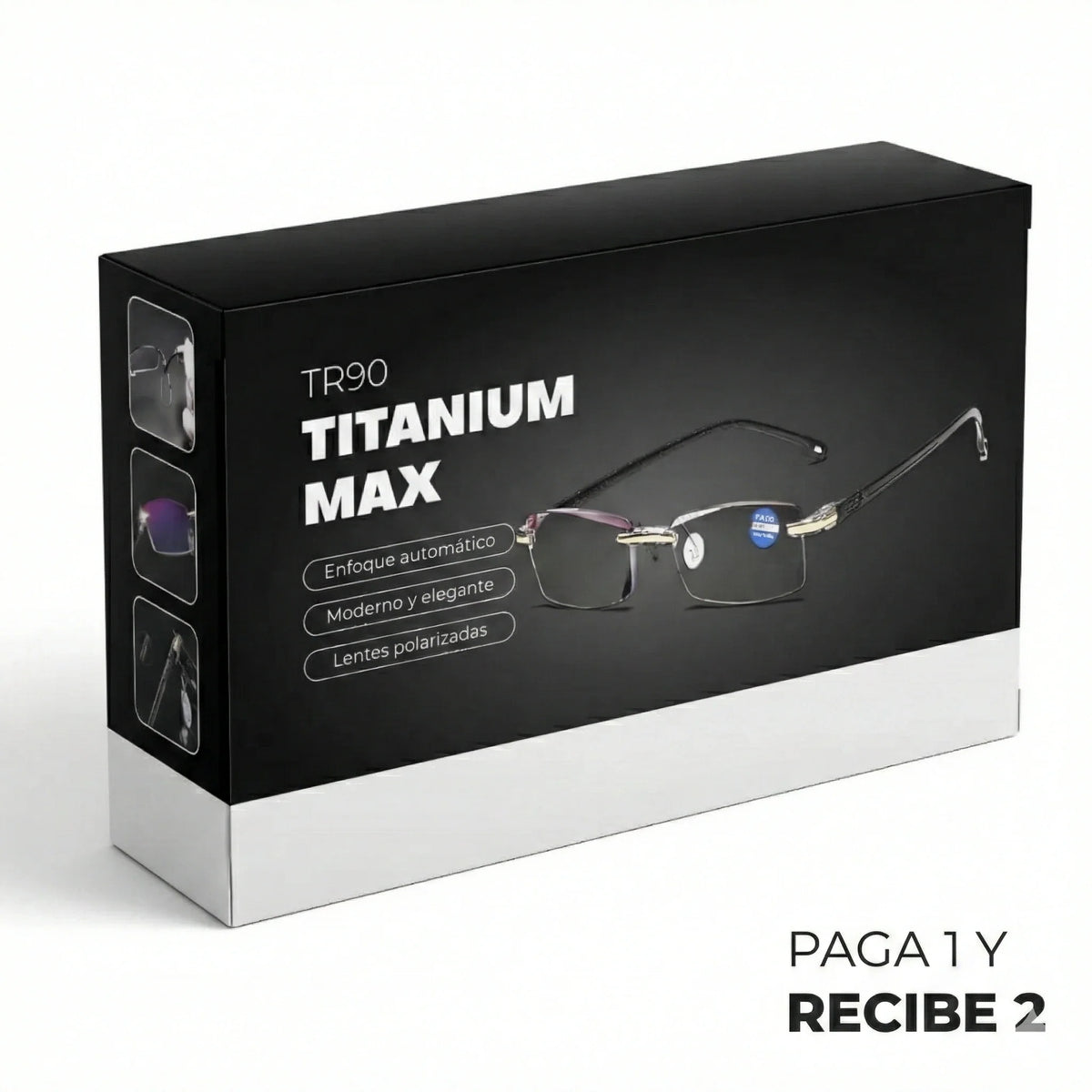 Legganza | Gafas inteligentes TR90 Titanium Max + Estuche exclusivo de regalo