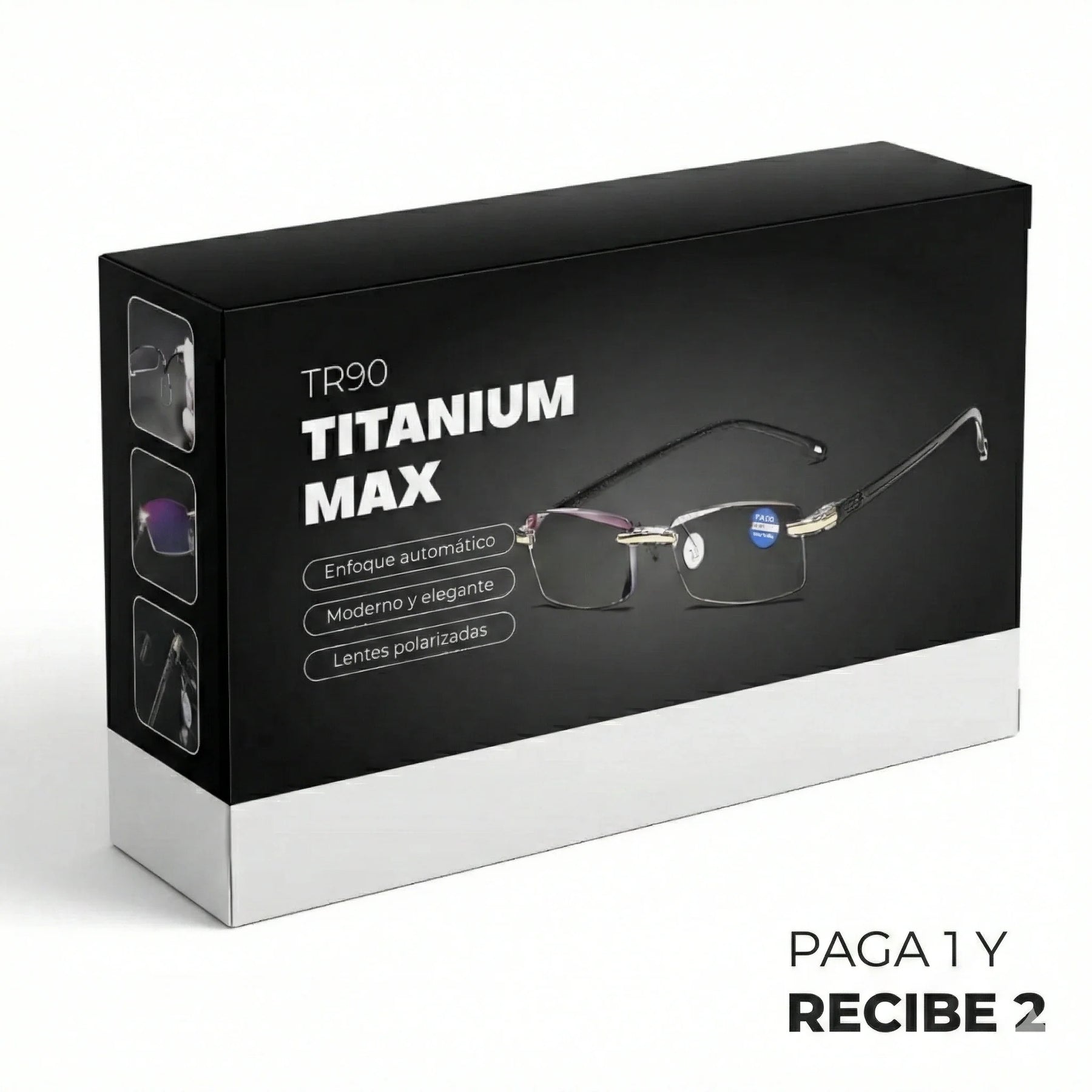 Legganza | Gafas inteligentes TR90 Titanium Max + Estuche exclusivo de regalo