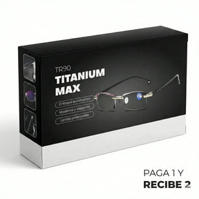 Legganza | Gafas inteligentes TR90 Titanium Max + Estuche exclusivo de regalo