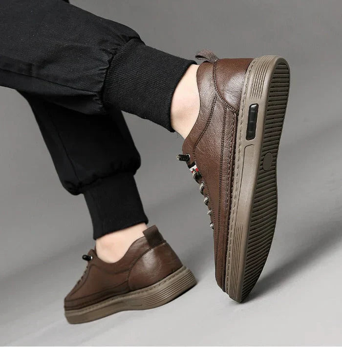 Legganza | Zapatillas casuales de cuero auténtico - Vinny™