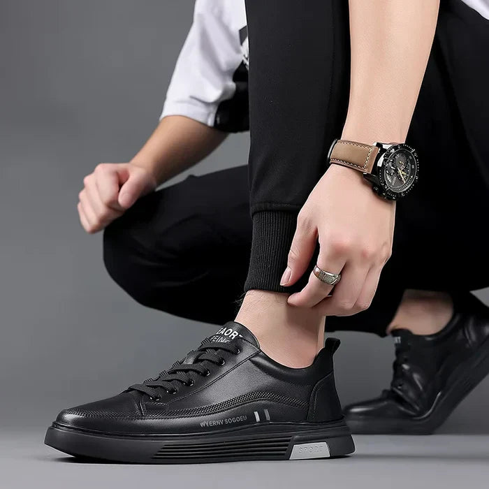 Legganza | Zapatillas casual de cuero genuino
