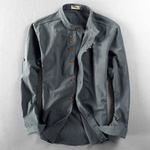 Legganza | Camisa de Cuello Mandarín - Osaka™