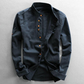 Legganza | Camisa de Cuello Mandarín - Osaka™