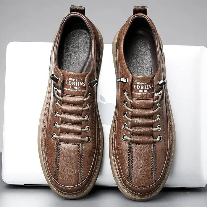Legganza | Zapatillas casuales de cuero auténtico - Vinny™